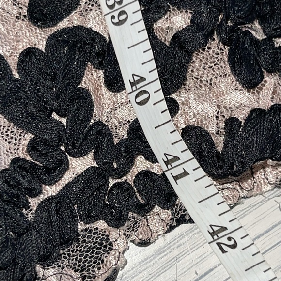 Yoana Baraschi Sheer W/full slip Lace & Ribbon Dress - Picture 7 of 9